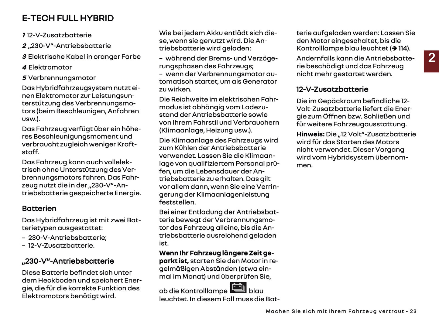 2025 Renault Symbioz Owner's Manual | German