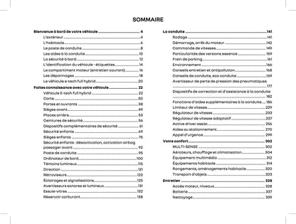 2025 Renault Symbioz Owner's Manual | French