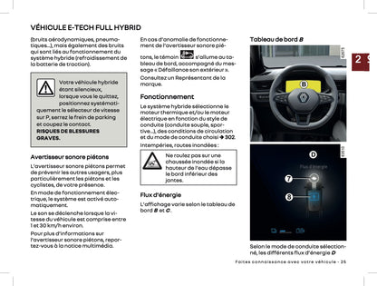 2025 Renault Symbioz Owner's Manual | French