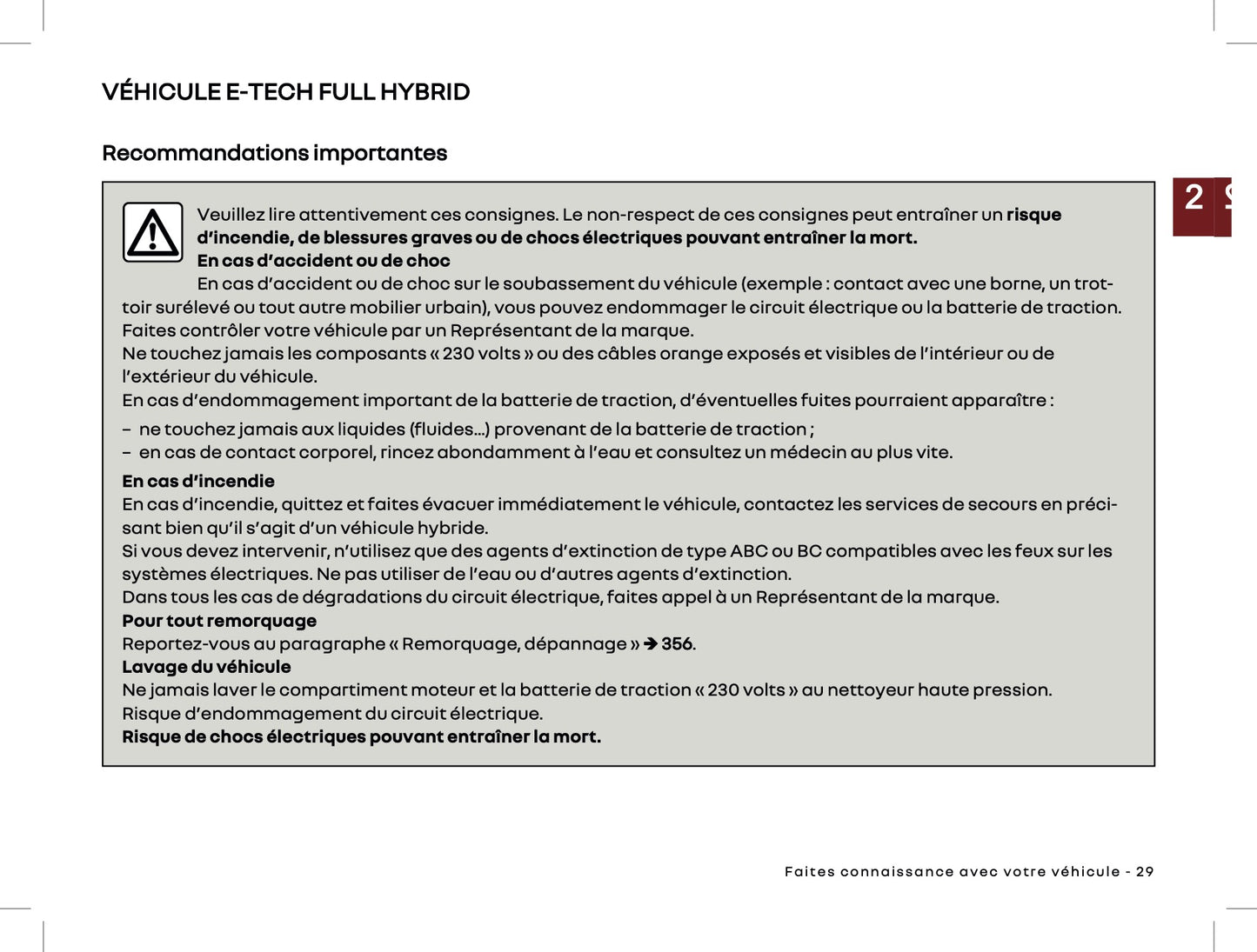 2025 Renault Symbioz Owner's Manual | French