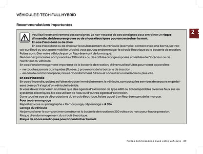 2025 Renault Symbioz Owner's Manual | French