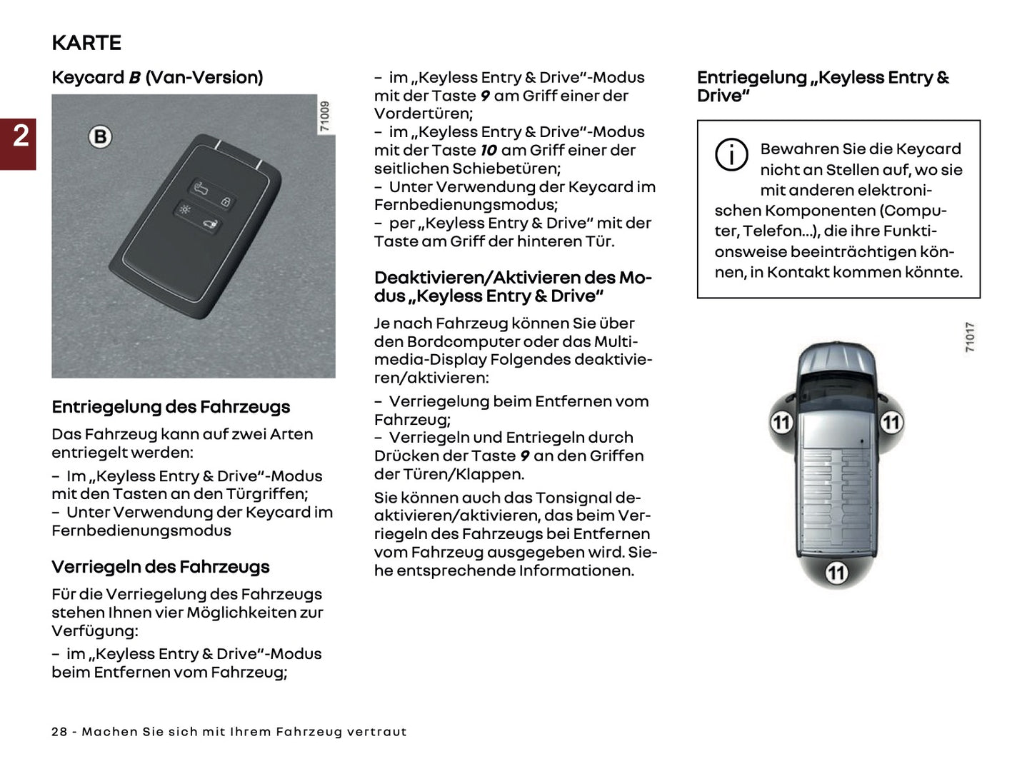 2024-2025 Renault Trafic Owner's Manual | German