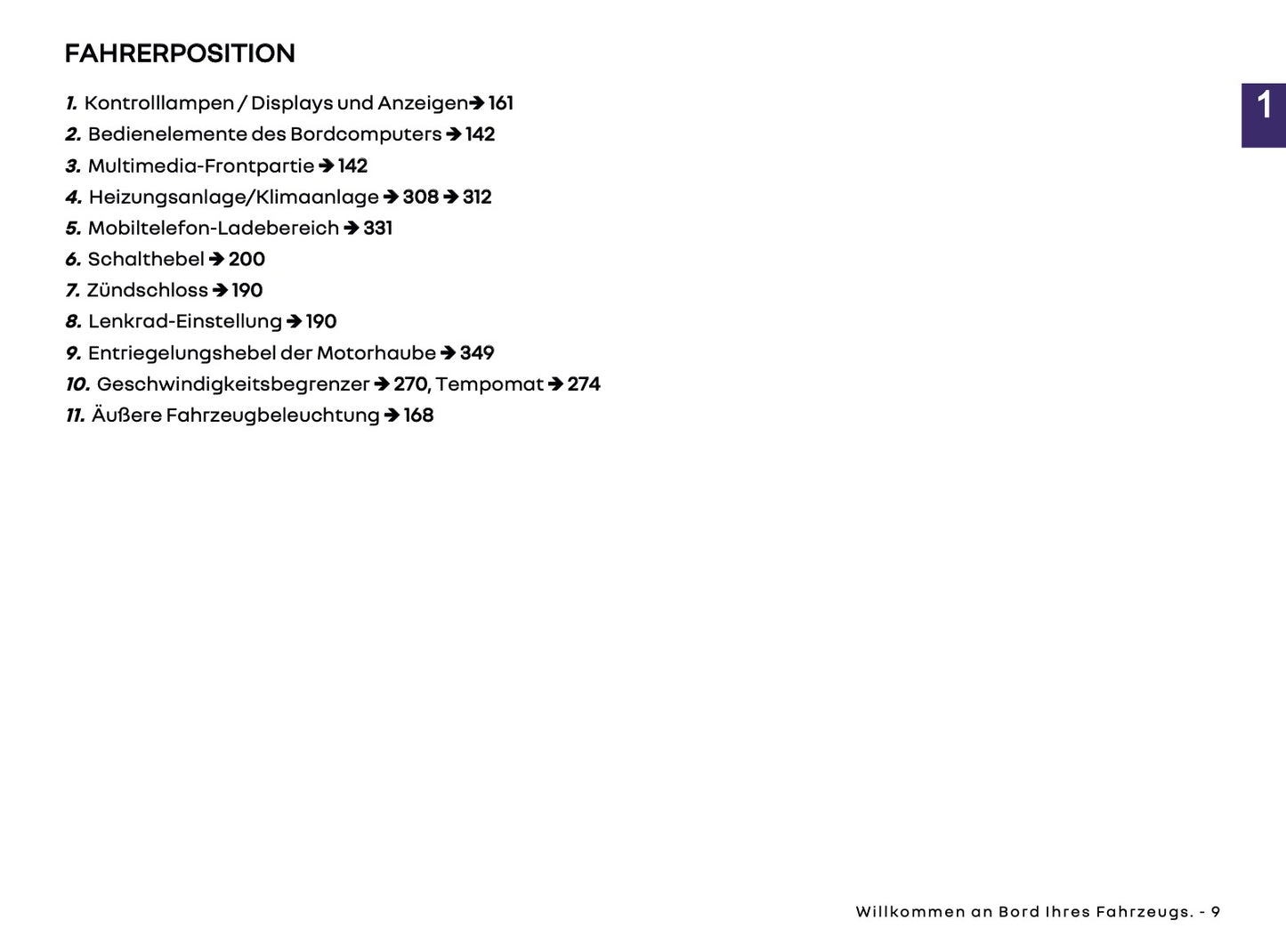 2024-2025 Renault Trafic Owner's Manual | German