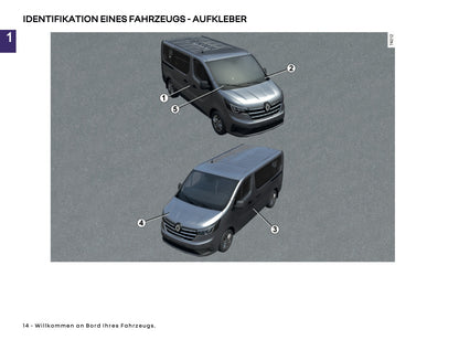 2025-2026 Renault Trafic Bedienungsanleitung | Deutsch