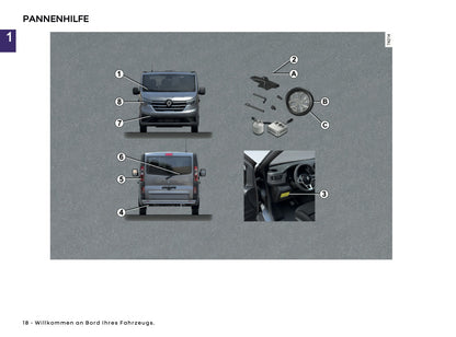 2025-2026 Renault Trafic Bedienungsanleitung | Deutsch
