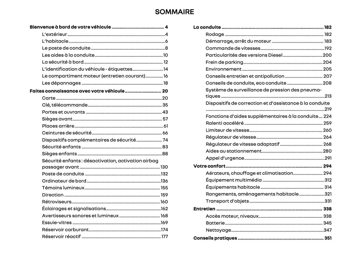2024-2025 Renault Trafic Manuel du propriétaire | Français