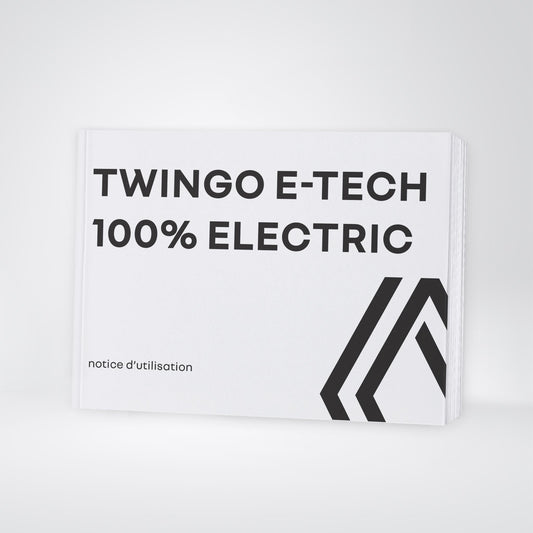 2023-2024 Renault Twingo E-Tech Owner's Manual | French