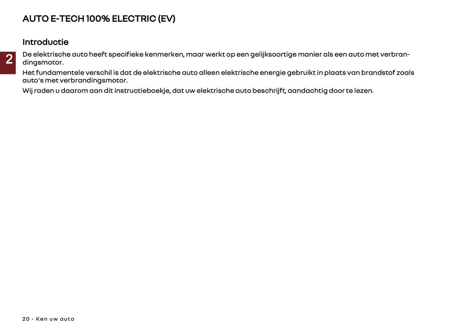2026 Renault Twingo E-Tech Electric Gebruikershandleiding | Nederlands