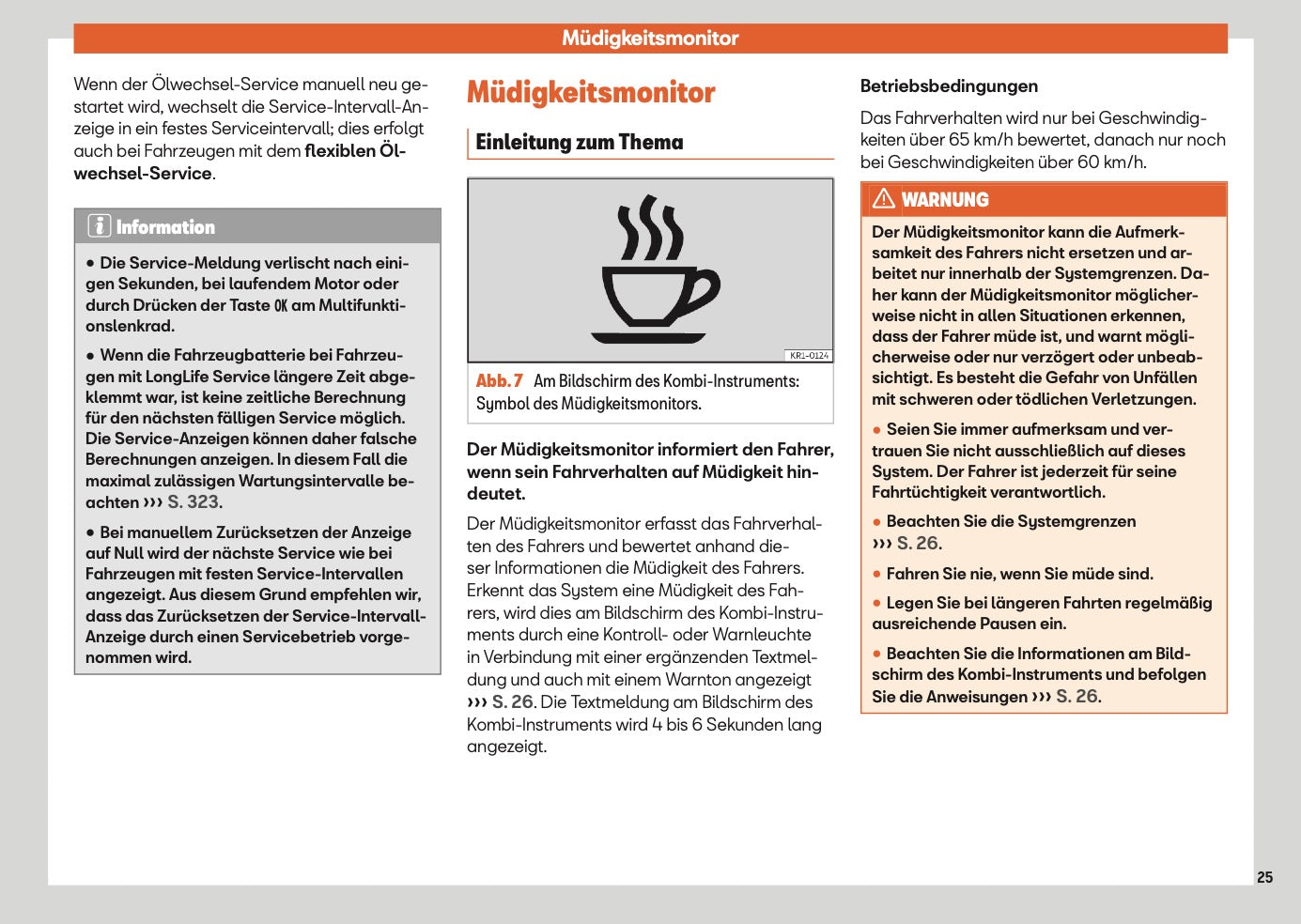 2025 Seat Arona Owner's Manual | German
