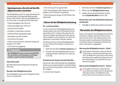 2025 Seat Arona Owner's Manual | German
