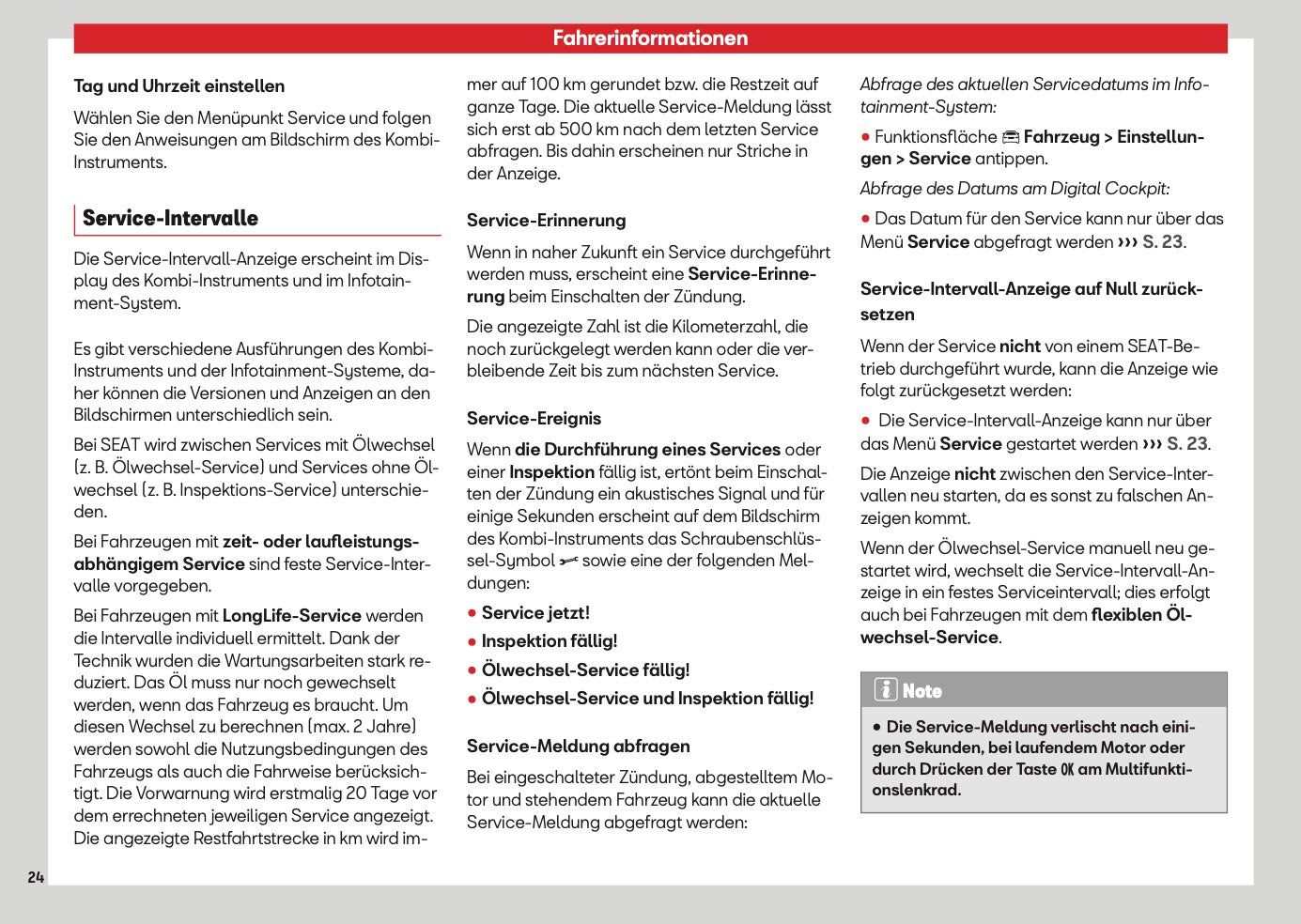 2026 Seat Arona Owner's Manual | German