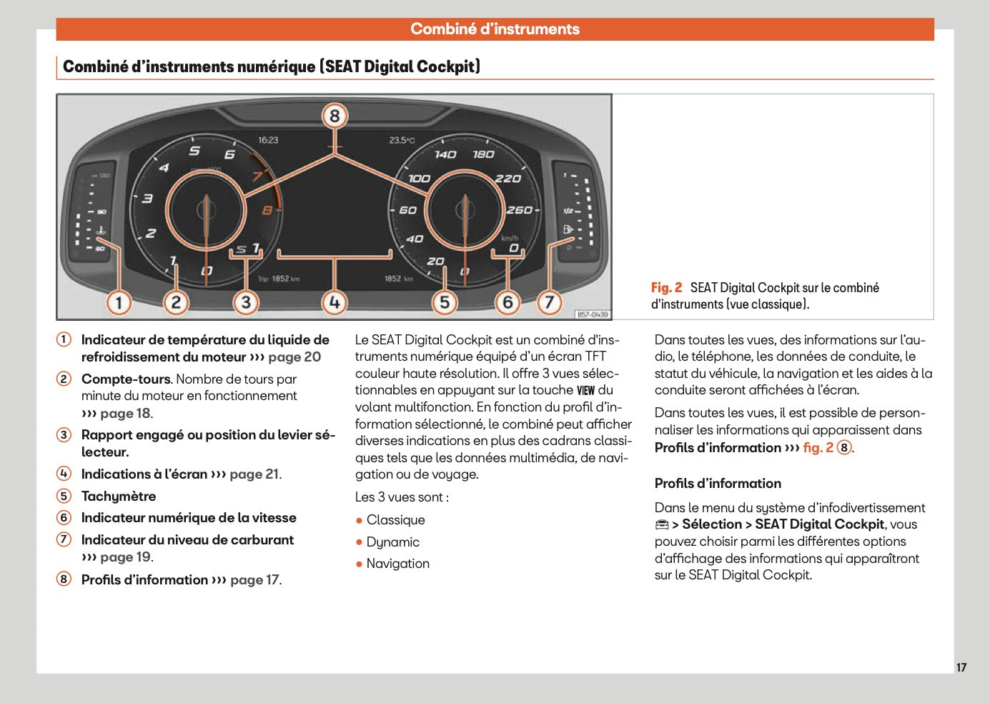 2025 Seat Arona Manuel du propriétaire | Français