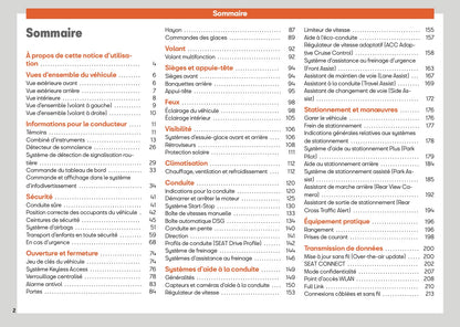 2025 Seat Arona Manuel du propriétaire | Français