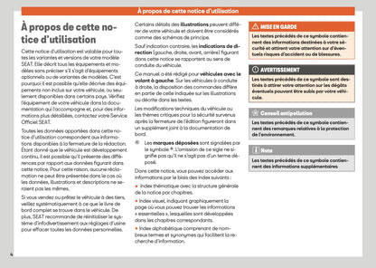 2025 Seat Arona Manuel du propriétaire | Français