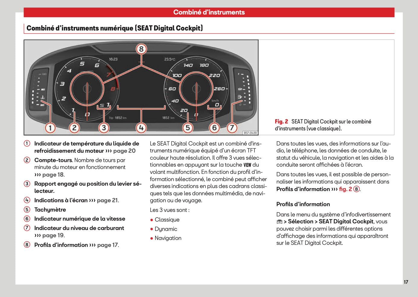 2026 Seat Arona Owner's Manual | French