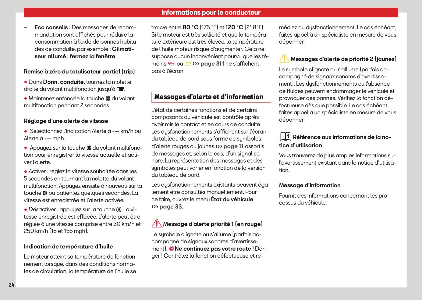 2026 Seat Arona Owner's Manual | French