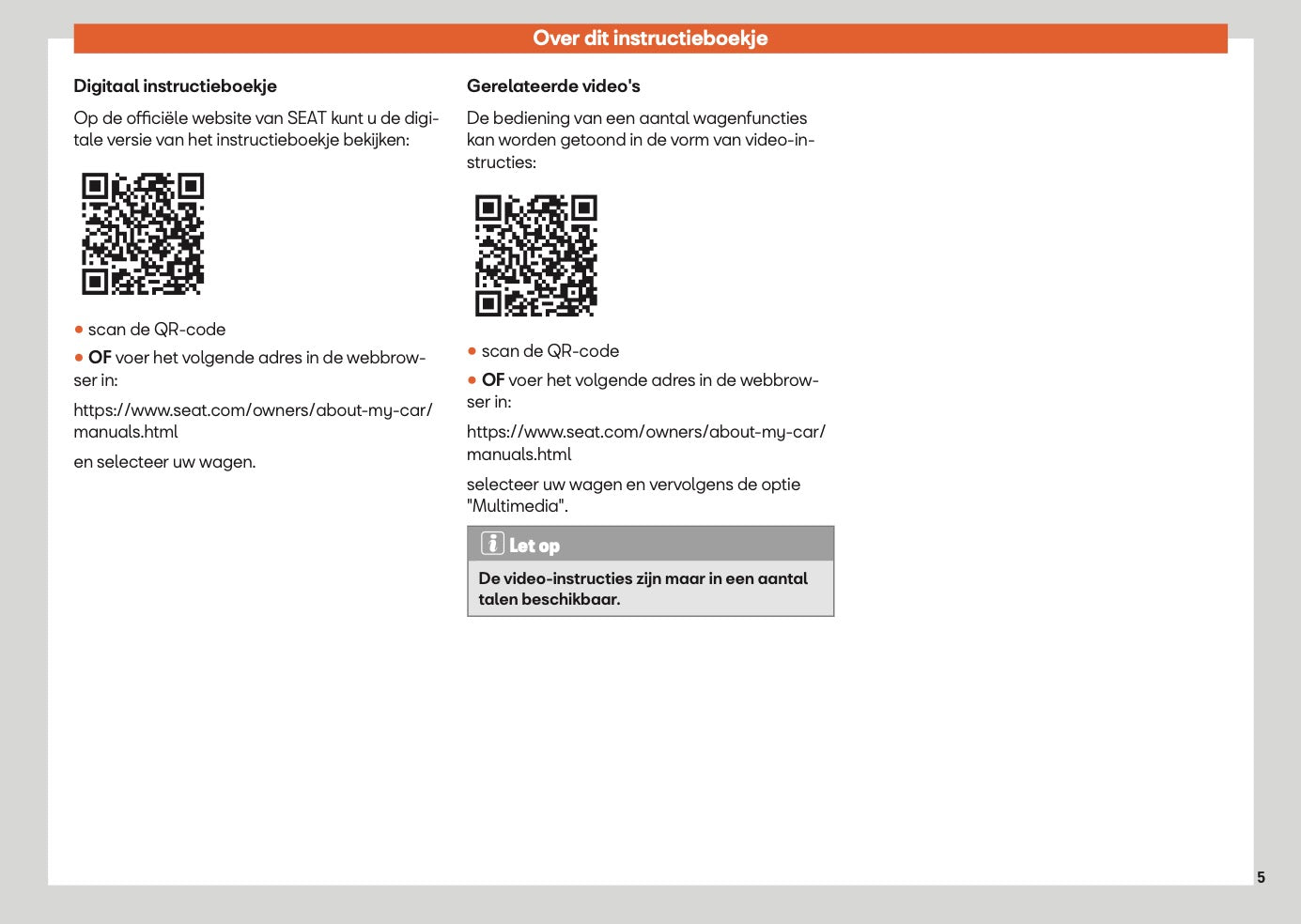 2025 Seat Arona Gebruikershandleiding | Nederlands