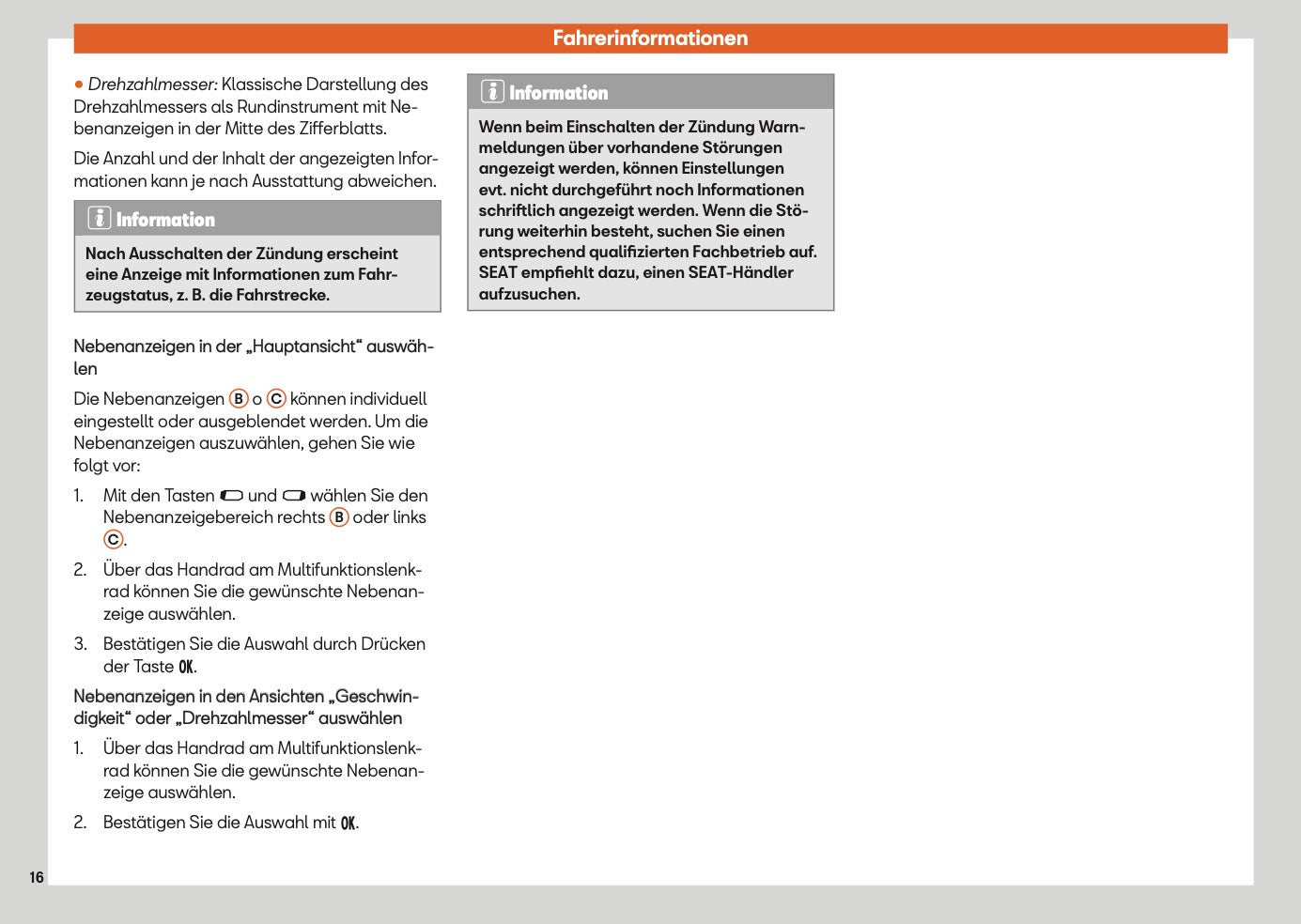 2025 Seat Ateca Owner's Manual | German