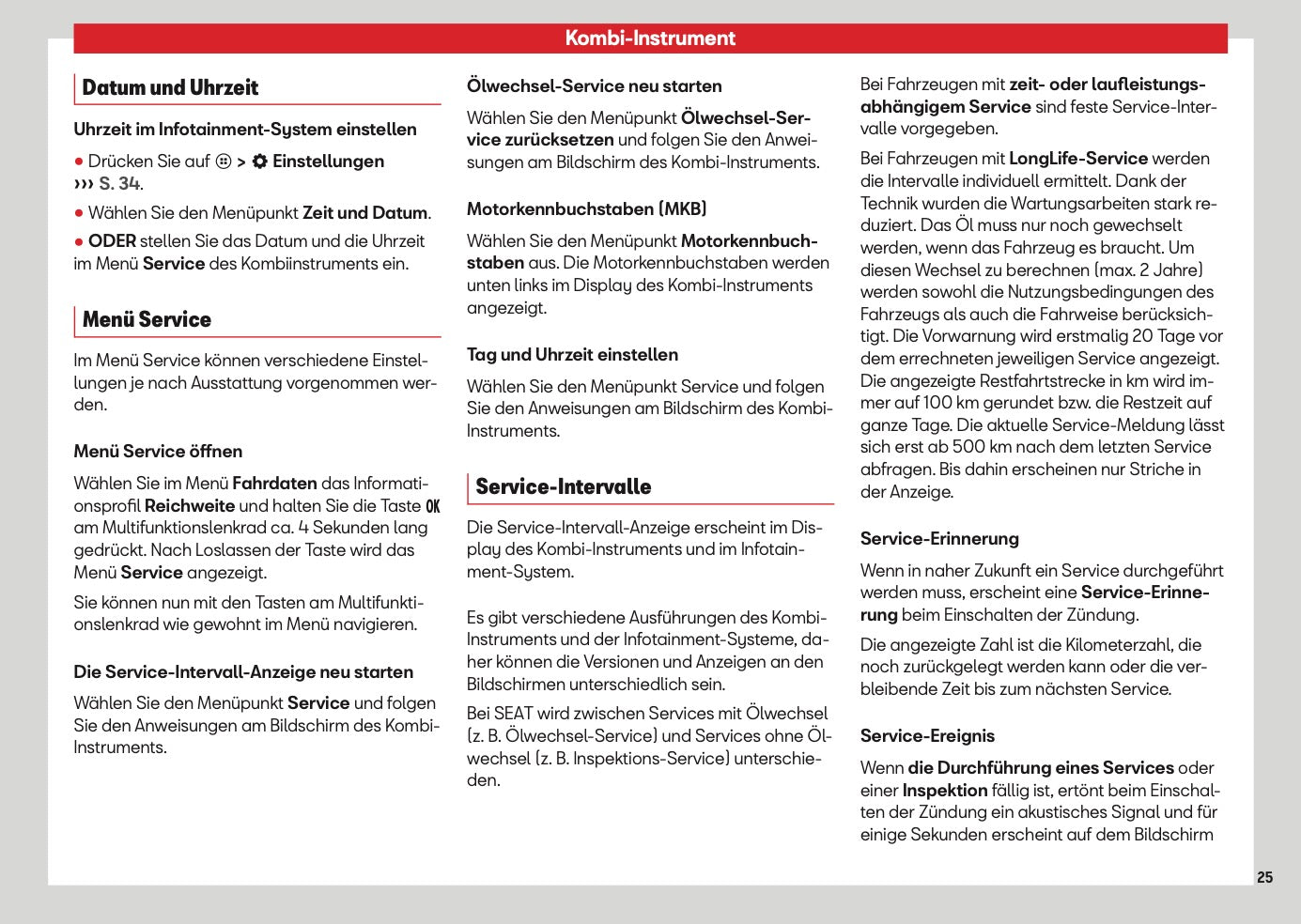 2026 Seat Ateca Owner's Manual | German