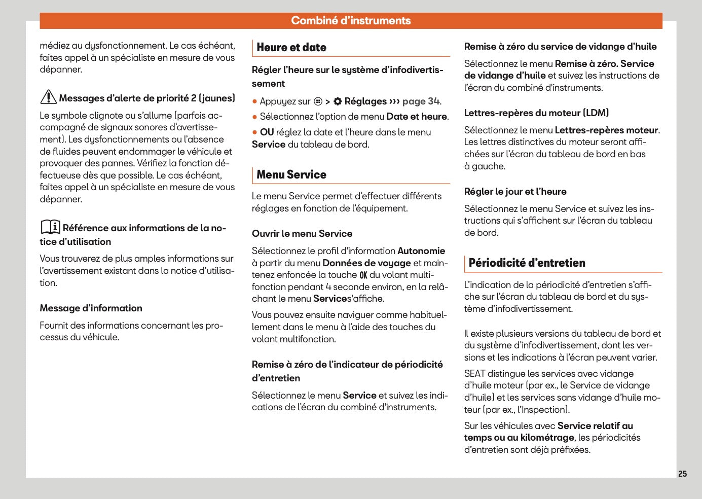 2025 Seat Ateca Manuel du propriétaire | Français