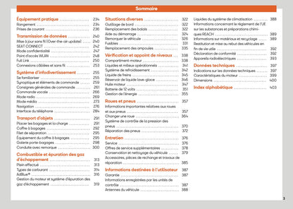2025 Seat Ateca Manuel du propriétaire | Français