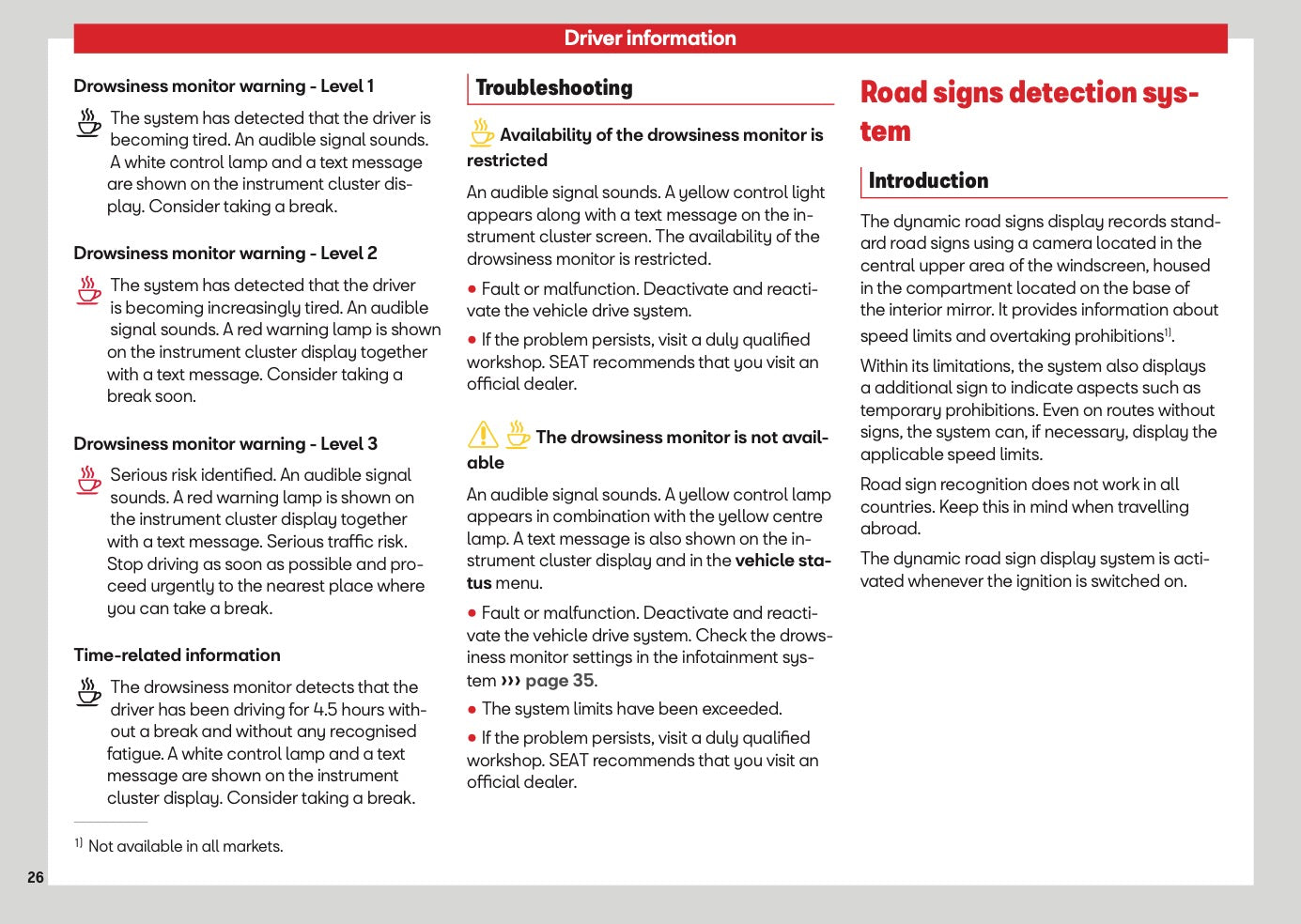 2026 Seat Ateca Owner's Manual | English
