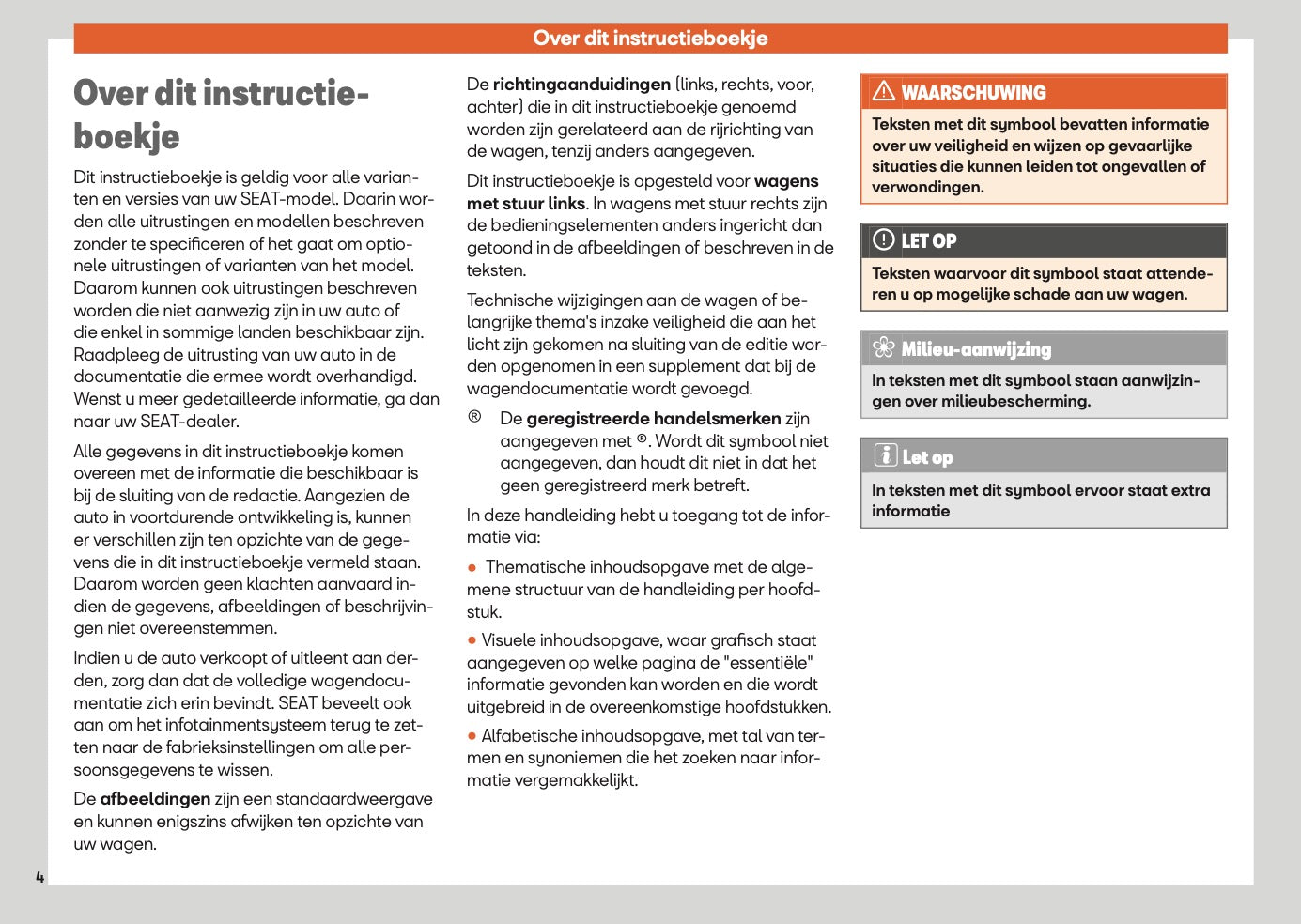 2025 Seat Ateca Gebruikershandleiding | Nederlands