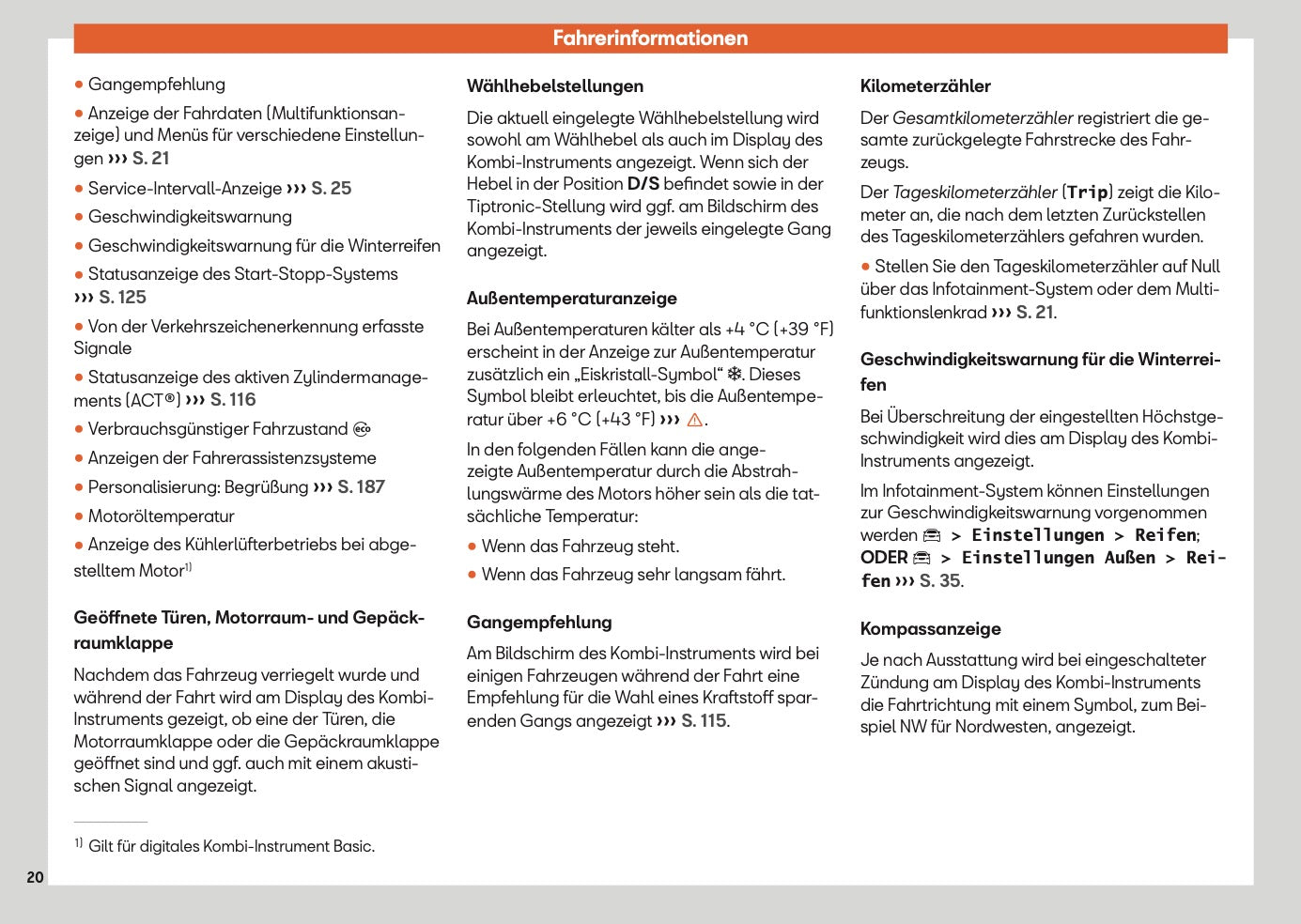 2024 Seat Ibiza Owner's Manual | German