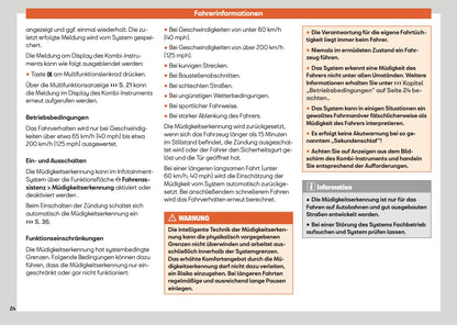 2024 Seat Ibiza Owner's Manual | German