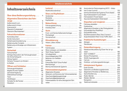 2024 Seat Ibiza Owner's Manual | German