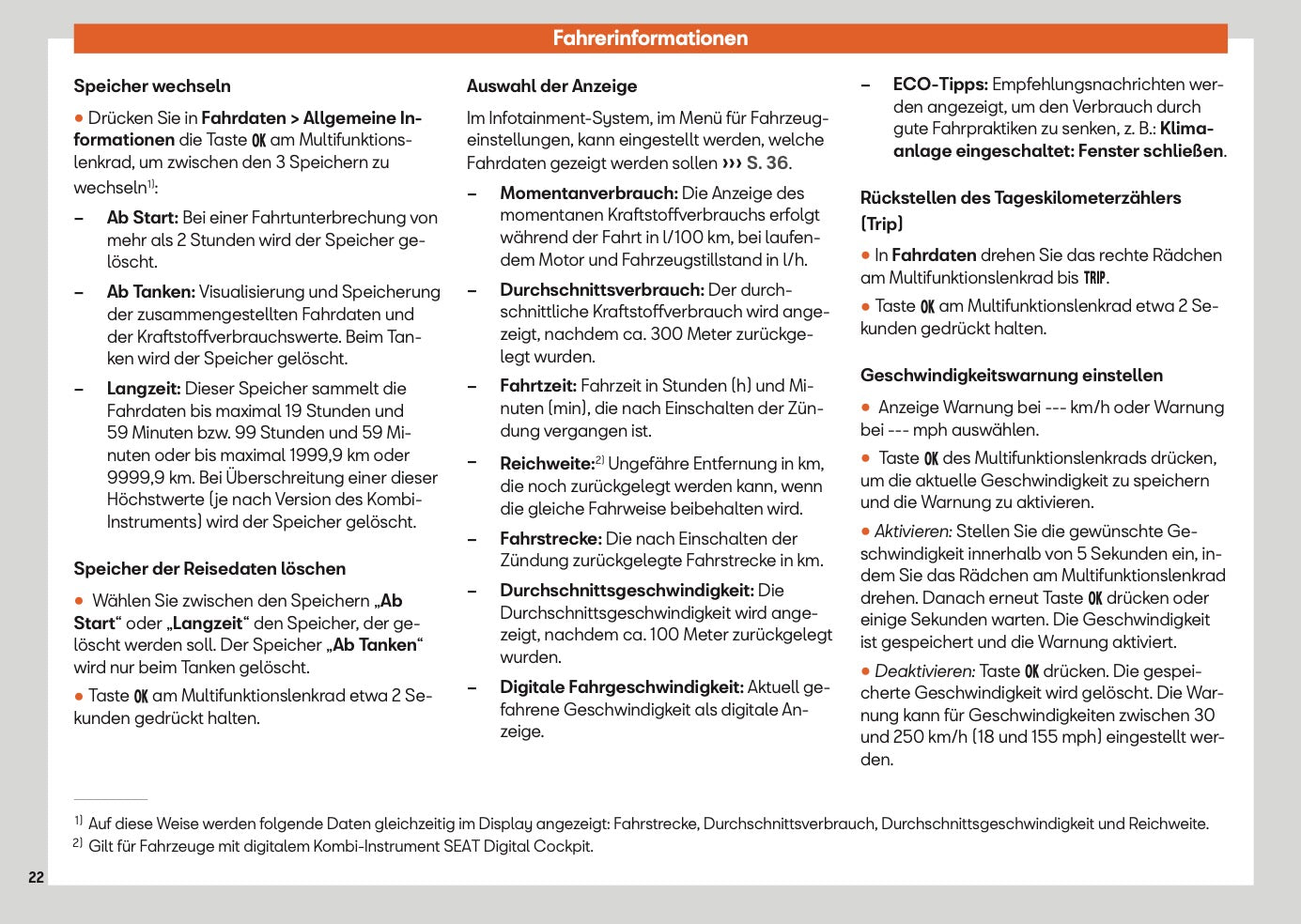 2025 Seat Ibiza Bedienungsanleitung | Deutsch