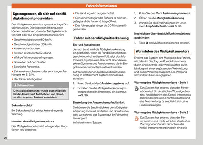 2025 Seat Ibiza Bedienungsanleitung | Deutsch