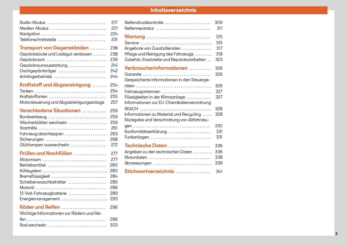 2025 Seat Ibiza Bedienungsanleitung | Deutsch