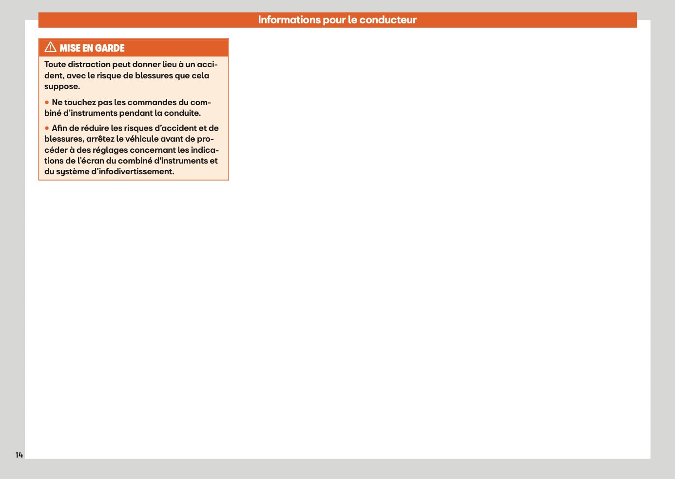 2025 Seat Ibiza Owner's Manual | French