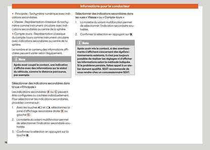 2025 Seat Ibiza Owner's Manual | French