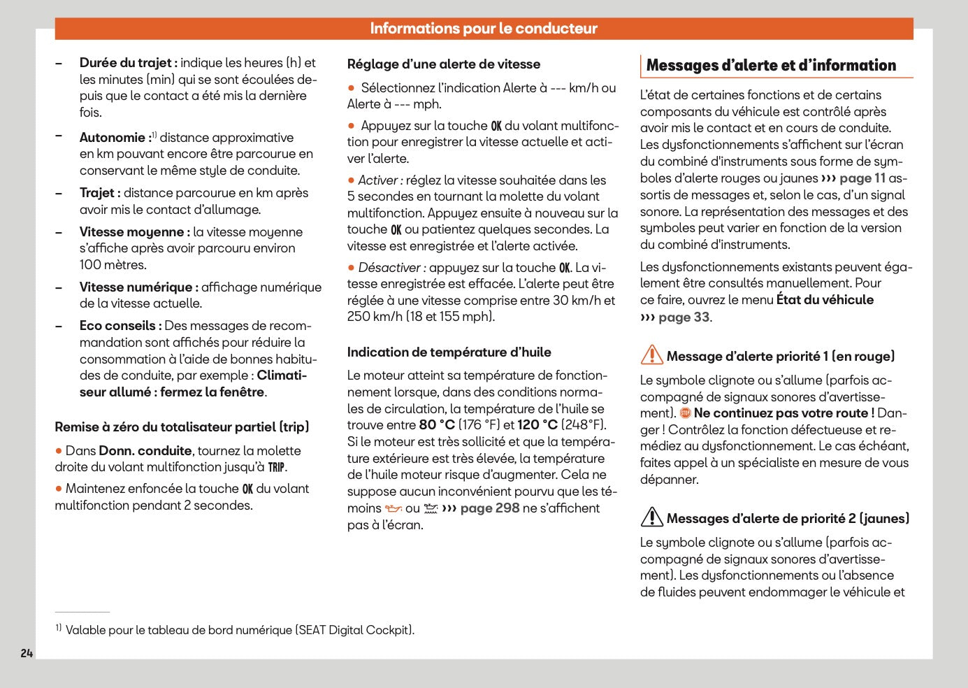 2025 Seat Ibiza Owner's Manual | French