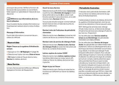 2025 Seat Ibiza Owner's Manual | French