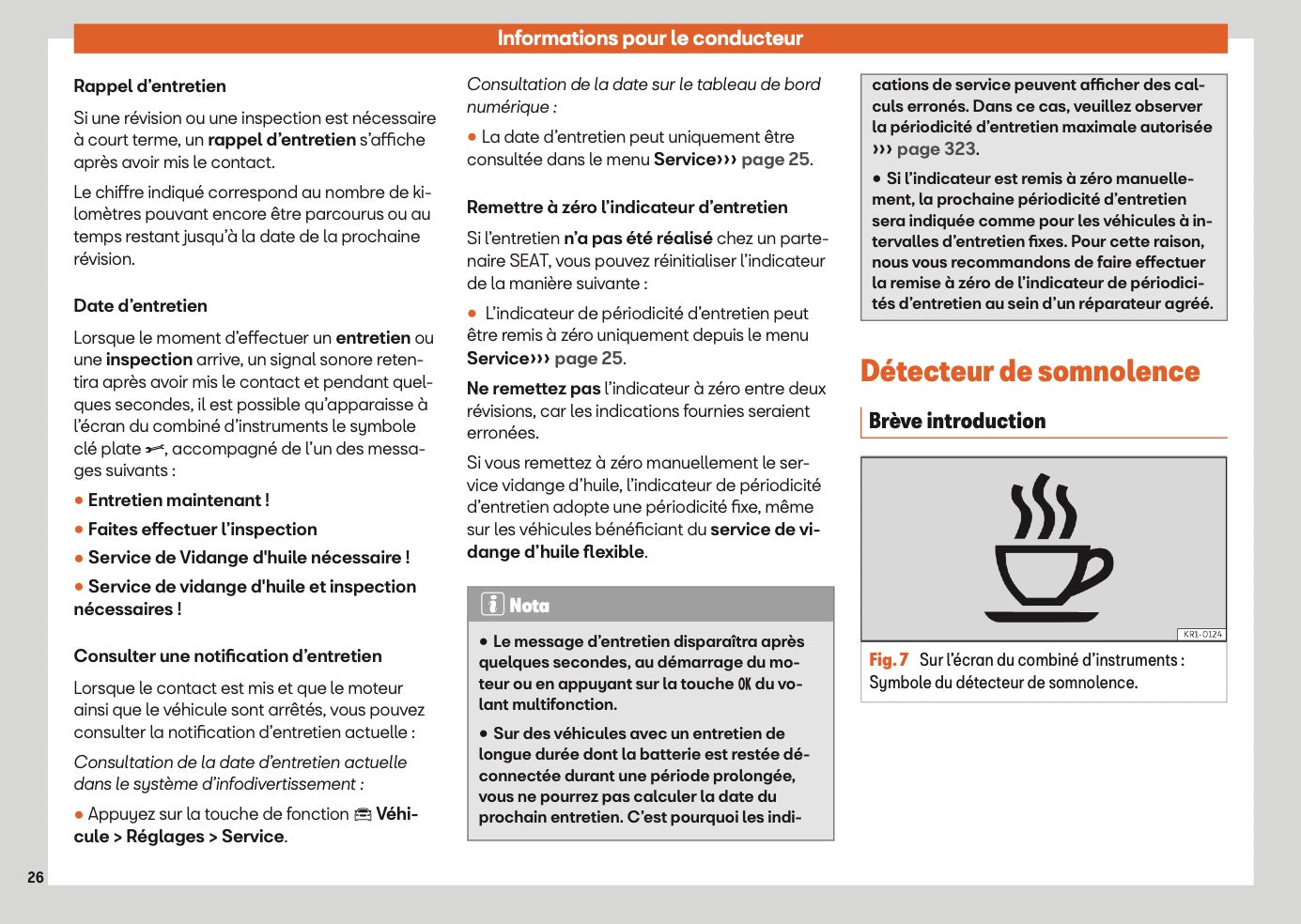 2025 Seat Ibiza Owner's Manual | French