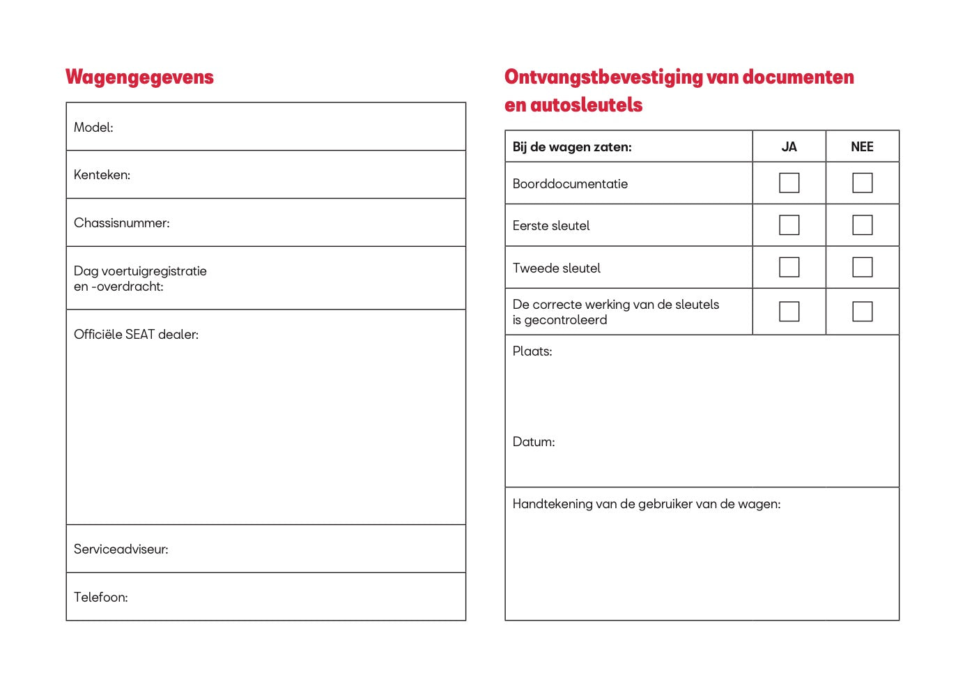 2026 Seat Ibiza Gebruikershandleiding | Nederlands