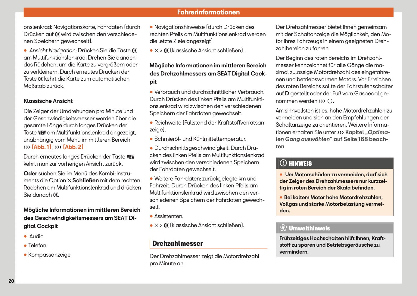 2025 Seat Leon/Leon Sportstourer Bedienungsanleitung | Deutsch