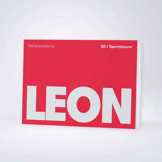 2026 Seat Leon/Leon Sportstourer Bedienungsanleitung | Deutsch