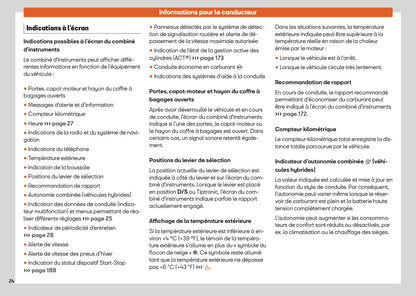2025 Seat Leon/Leon Sportstourer Manuel du propriétaire | Français