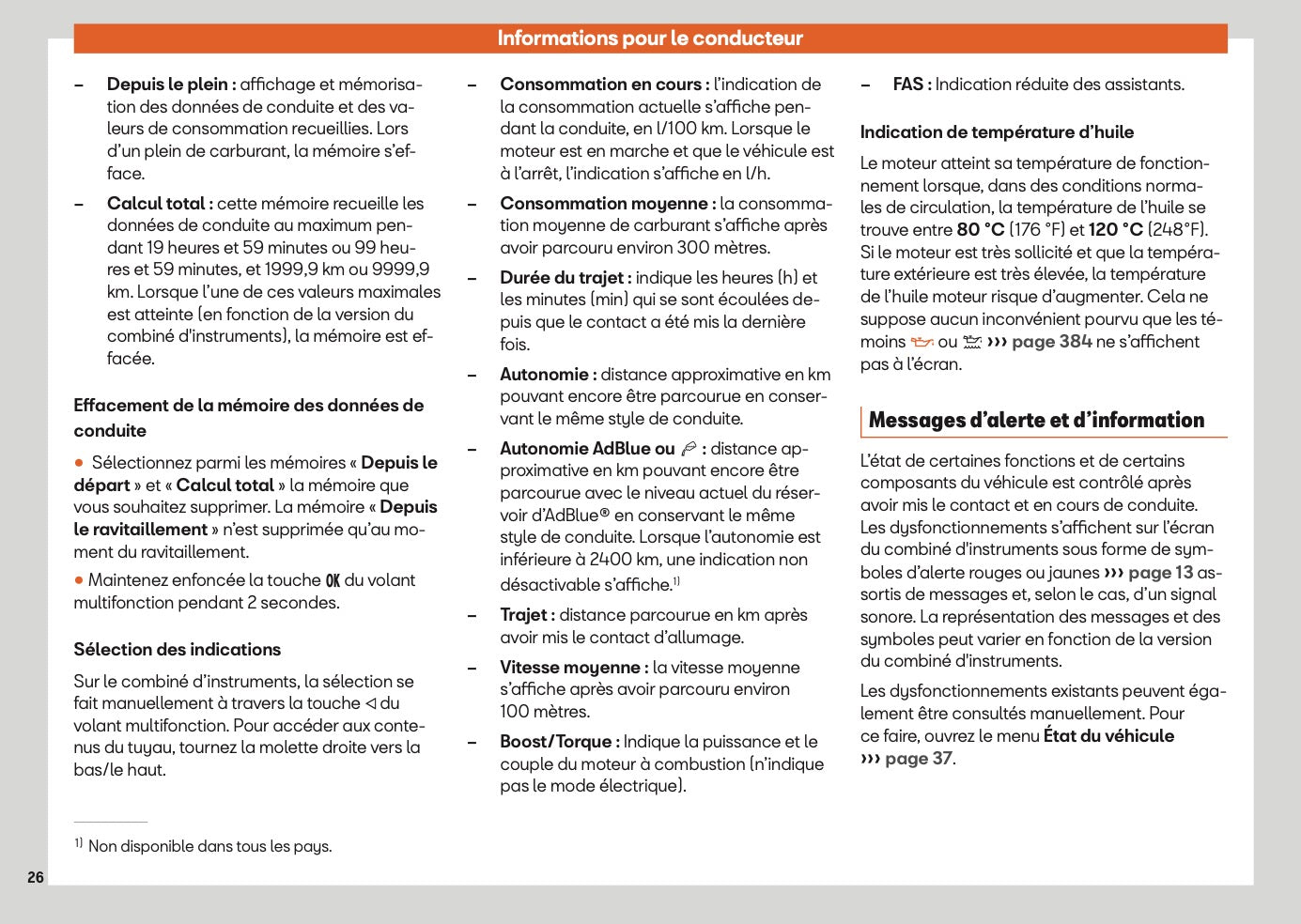 2025 Seat Leon/Leon Sportstourer Manuel du propriétaire | Français