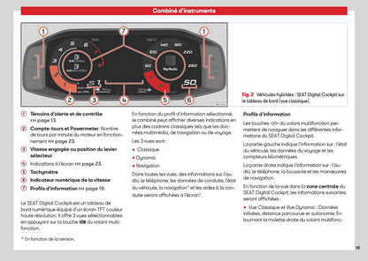 2026 Seat Leon/Leon Sportstourer Owner's Manual | French