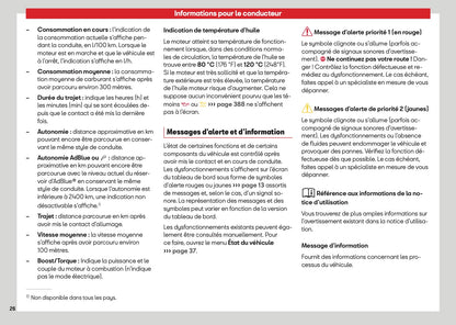 2026 Seat Leon/Leon Sportstourer Owner's Manual | French