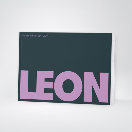 2025 Seat Leon Owner's Manual | English