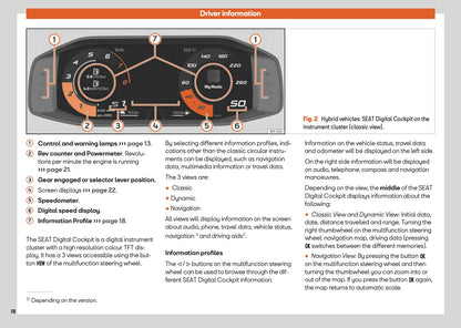 2025 Seat Leon Owner's Manual | English