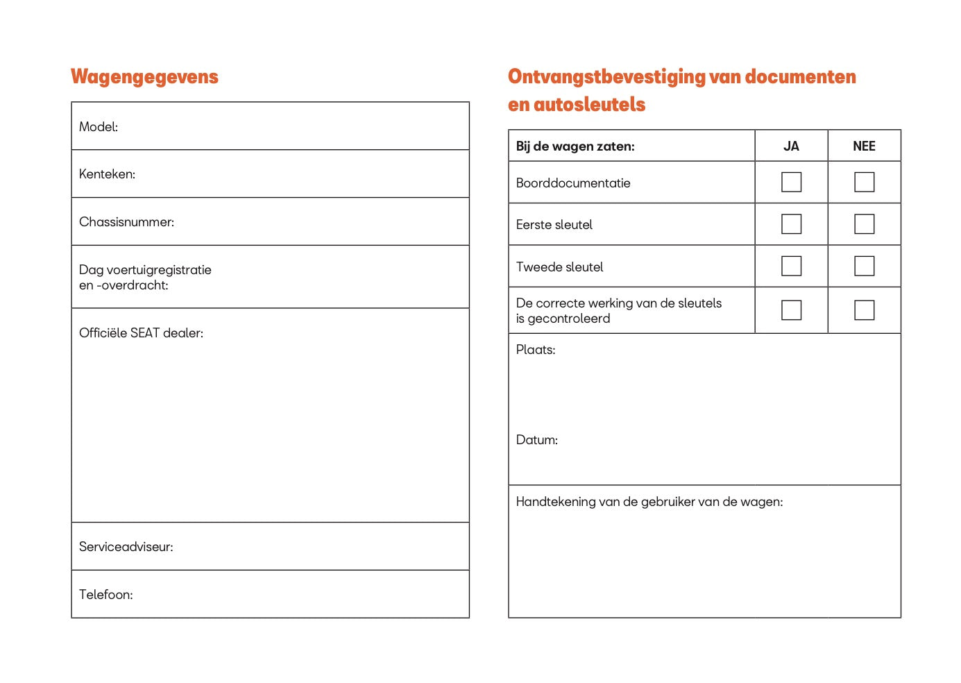 2025 Seat Leon/Leon Sportstourer Owner's Manual | Dutch