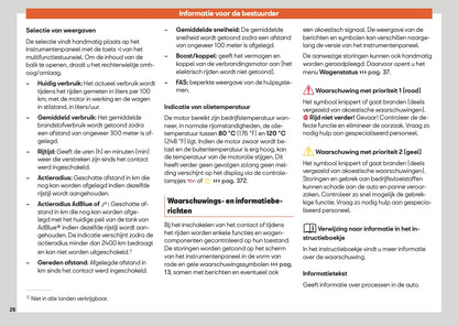 2025 Seat Leon/Leon Sportstourer Owner's Manual | Dutch