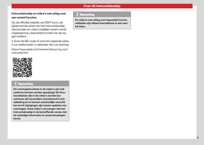 2026 Seat Leon/Leon Sportstourer Gebruikershandleiding | Nederlands